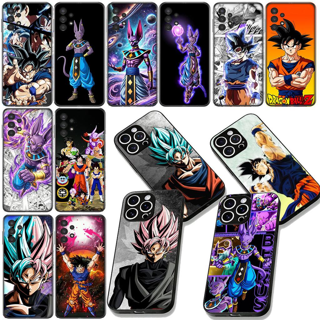 Beerus Whis Dragons Gokus Balls DragonBalls Z Phone Case for Xiaomi Redmi Note 12 11 10 A3 Pro 10A 10C 12C Note12 5G Cover
