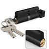 Cilindro de Cerradura de Puerta Cilindro con Giro de Pulgar Con 3 Llaves Cerraduras de Seguridad Dormitorio Interior Puerta de Madera Bombín de Cerradura de Puerta Cerradura Universal