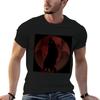 Dracula Blood Moon Wolf (Claes Bang) TShirt Stylish Graphic Short Sleeve Top