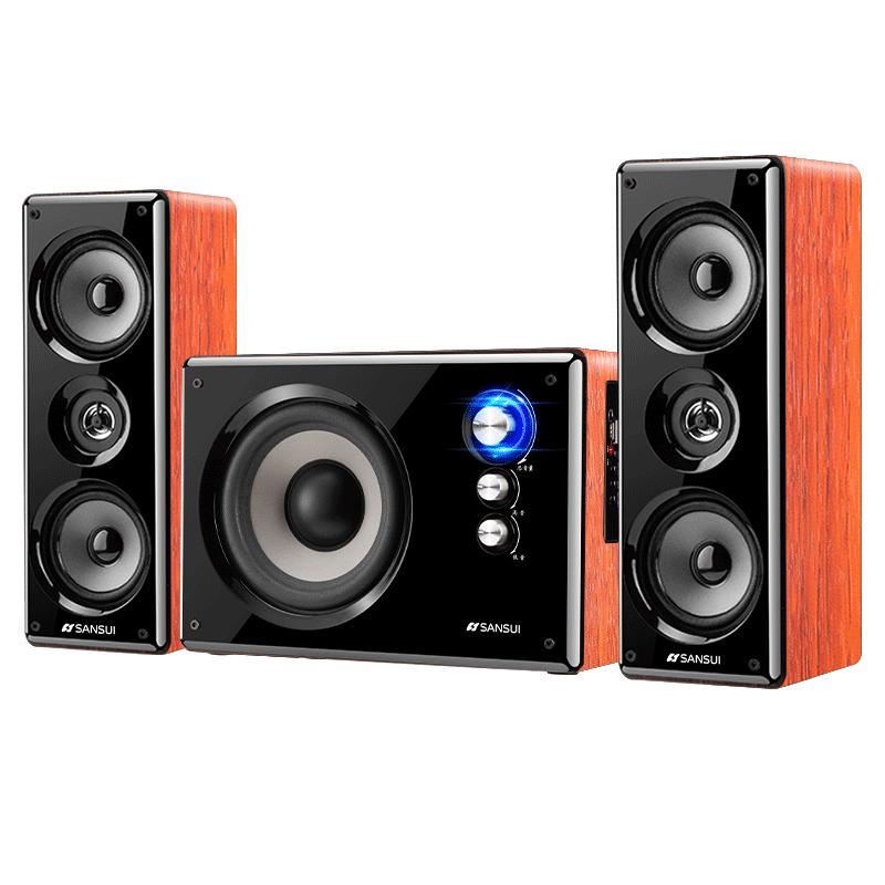 SANSUI Active Bluetooth Home Theater & Karaoke Speaker System