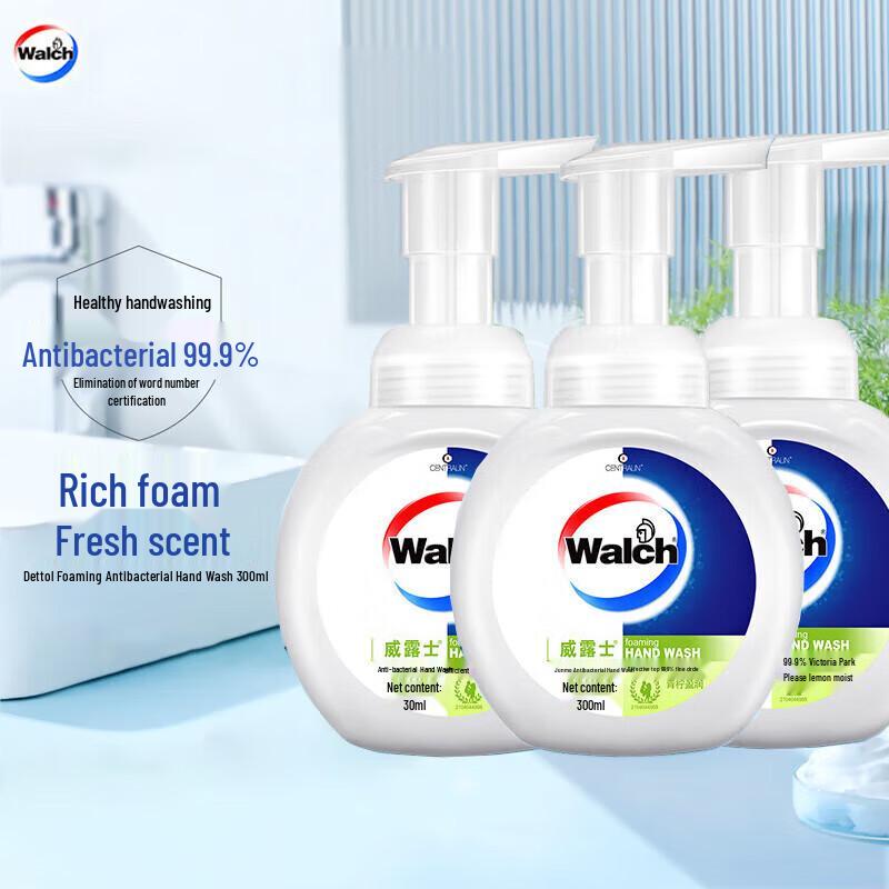 

Walch Foaming Hand Soap - Lime (3 x 300ml)