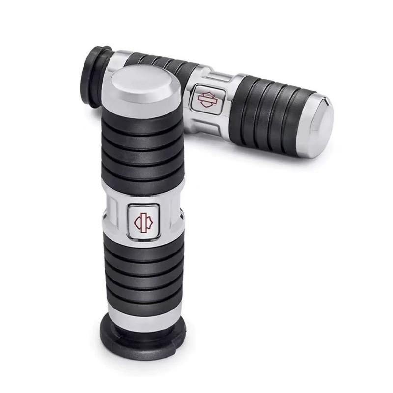 Universal Harley-Davidson Handlebar Grips Road King Street Glide Fat Boy 883 XL48 Aluminum Alloy Anti-Slip Grip Cover