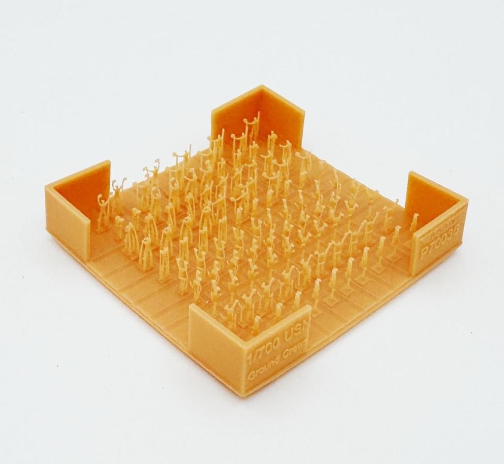 Triumph Model WW2 US Navy Flight Deck 100 Plastic Model Parts TRFP70036 1/700 Mechanic, Pieces, (Ship)