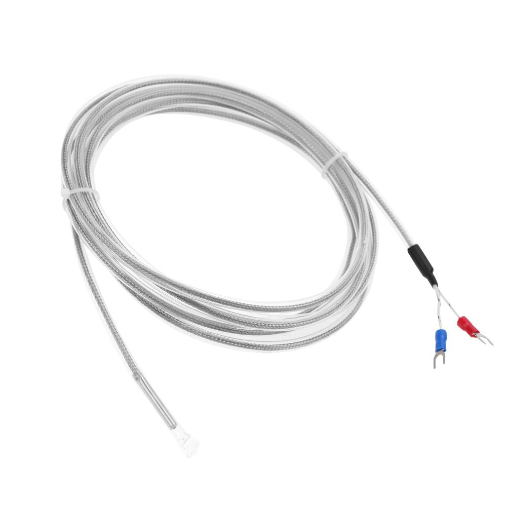 PTFE K Type Thermocouple 2 Wire Waterproof Corrosion Resistance