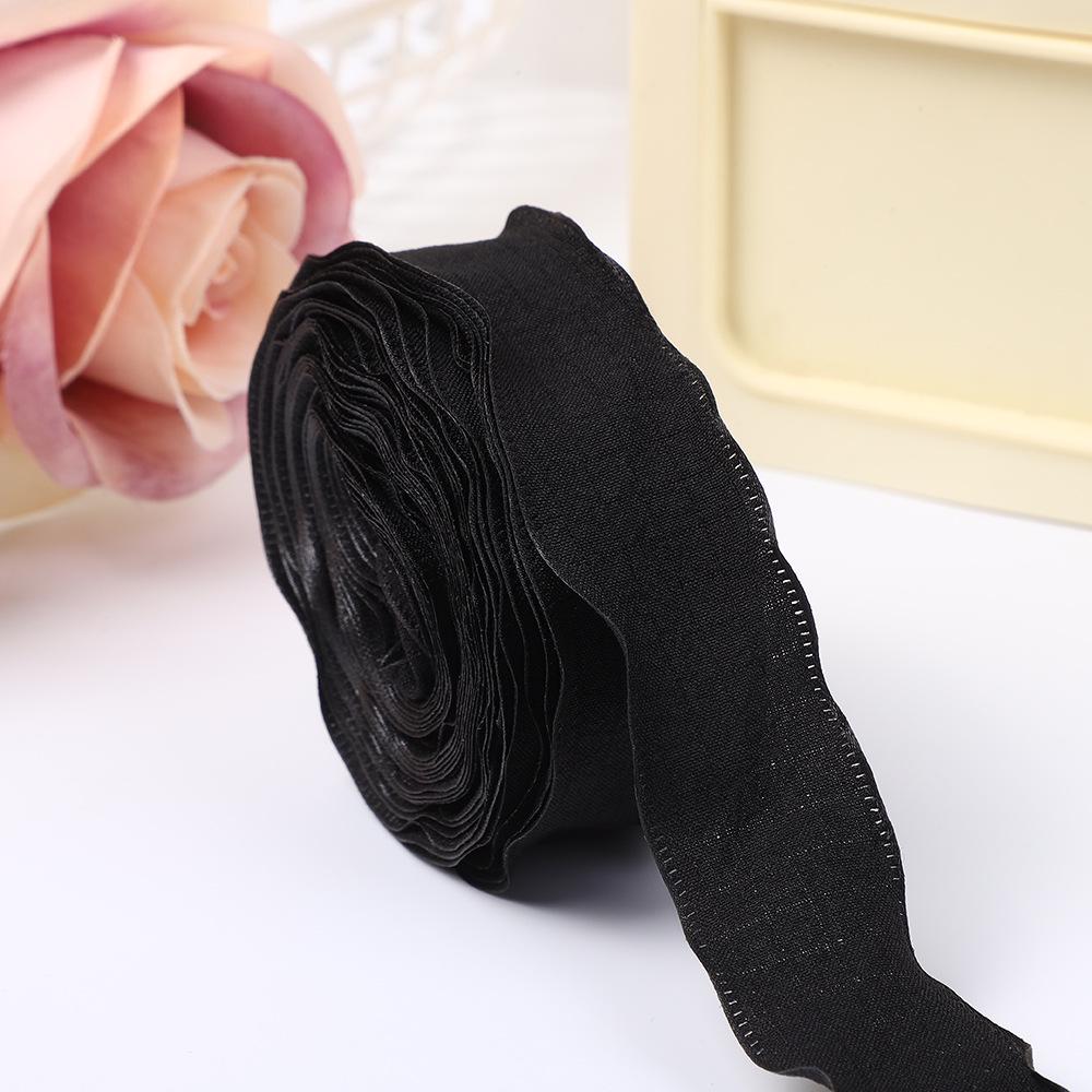 2.5cm Pleated Christmas Ribbon for Floral Arrangements & DIY Bouquets