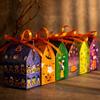 120pcs Halloween Gift Box Cartoon Pumpkins Candy Cookie Packaging Paper Boxes Happy Halloween Eve Party Supplies Decoration Mixe