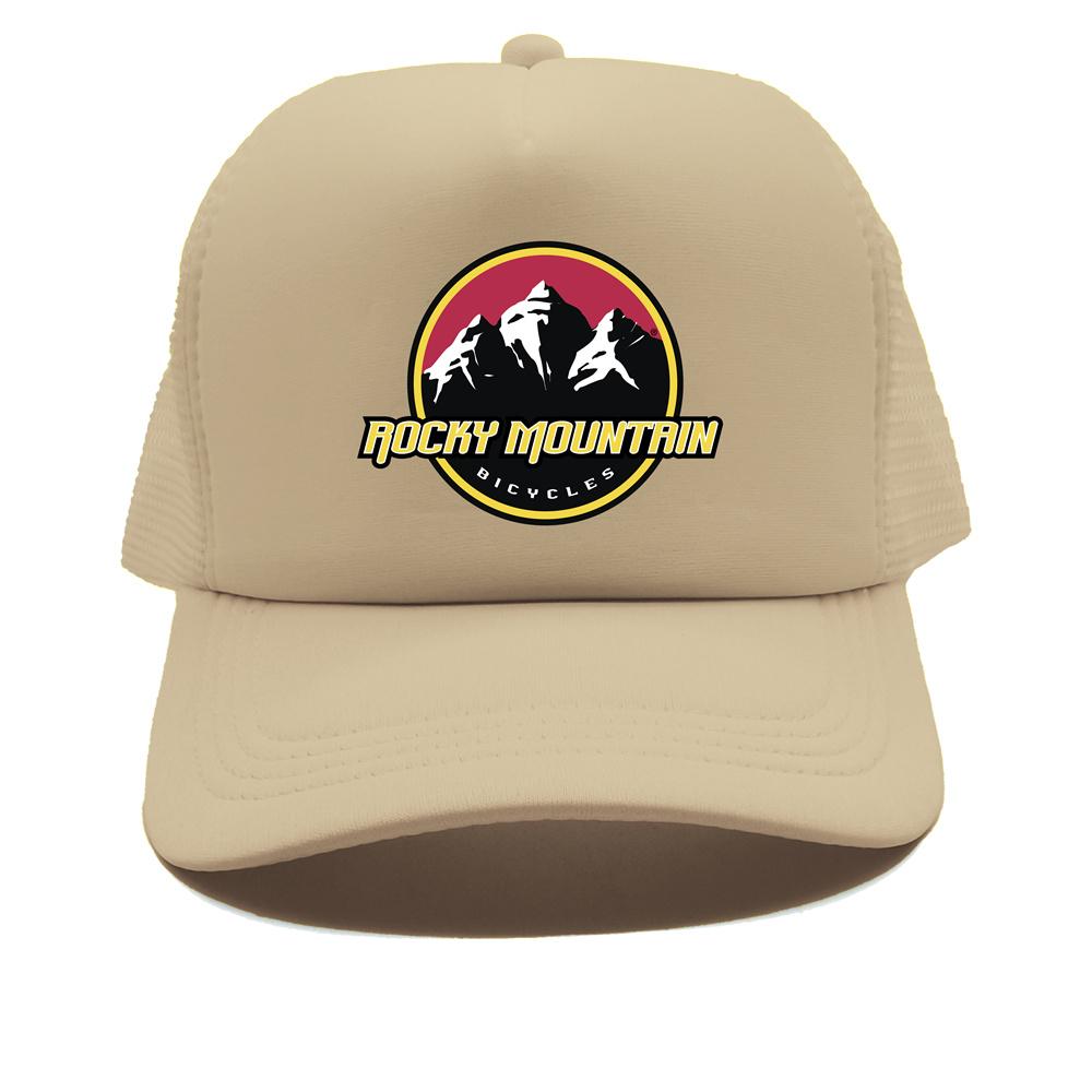 Rocky Mountain Bike Trucker Cap Unisex Funny Rocky Mountain Hat Baseball Cap Cool Summer Unisex Mesh Net Caps