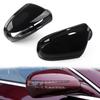Protective Cover Door Mirror Shell For Mercedes Benz E-coupe CLS CLC SL SLK Class W207 C207 W219 R230 R171 CarbonFiber