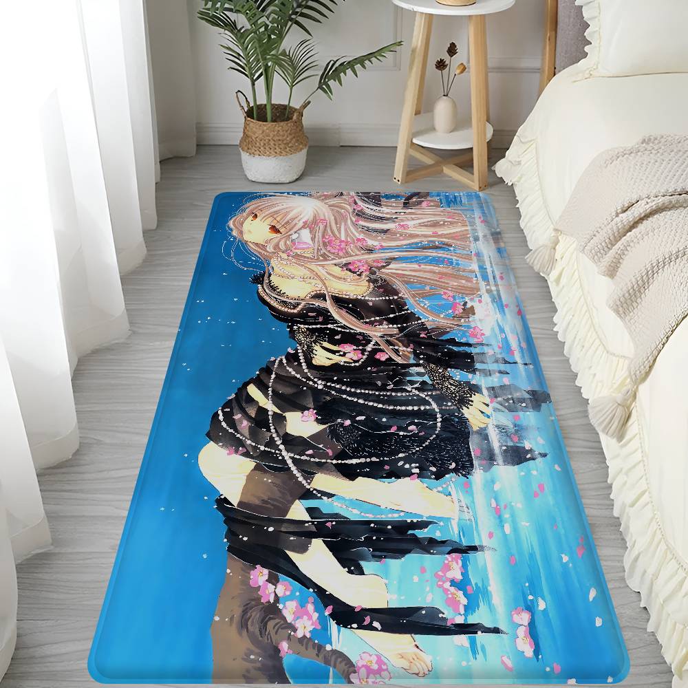 Anime Chobits Door Mat Washable Non-Slip Living Room Sofa Chairs Area Mat Kitchen Doormat Area Rug