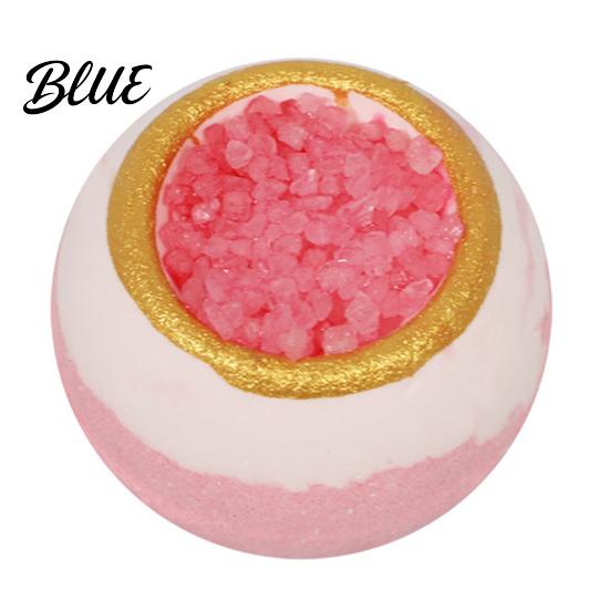 Bombe da Bagno per Pelli Secche 100G Bombe Artigianali al Sale Marino Estratti di Piante Naturali Oli Essenziali Frizzanti Palla Rilassante Palla Idratante per la Doccia