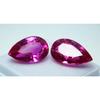 Natural Ruby Amazing Pink Pear Cut 18.00 Ct Loose Gemstones Pair.