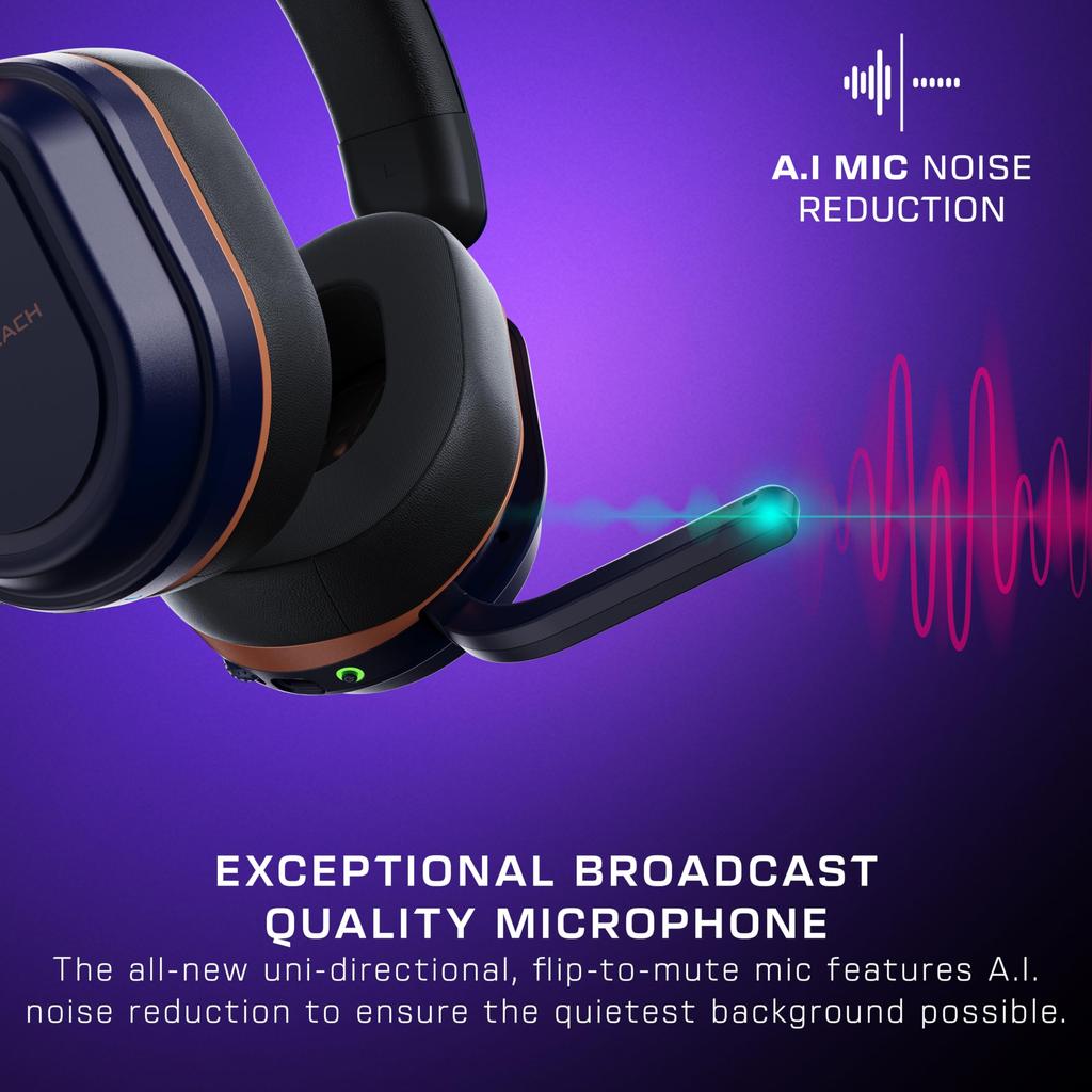 [APEX ALGS Sponsored] TURTLE BEACH Stealth 700 Gen 3 XB Multi-Platform Cobalt Wireless Gaming Headset with Dual 2.4GBluetooth Dongles, Compatible