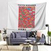 Yayoi Kusama Abstract Painting Tapestry Wall Hanging Aesthetic Home Decor Tapestries for Living Room Bedroom