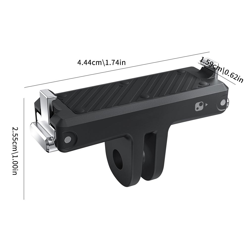 Magnetic Adapter Mount For Insta360 Go Ultra Release Mount Base Shock-absorbing Mount Adapter Holder Camera Accessories