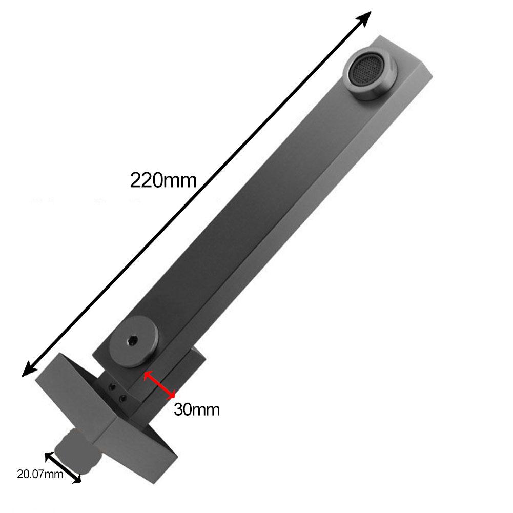 360 Degree Rotation Faucet Foldable Nozzle Faucet Wall Mounted Bathtub Faucet