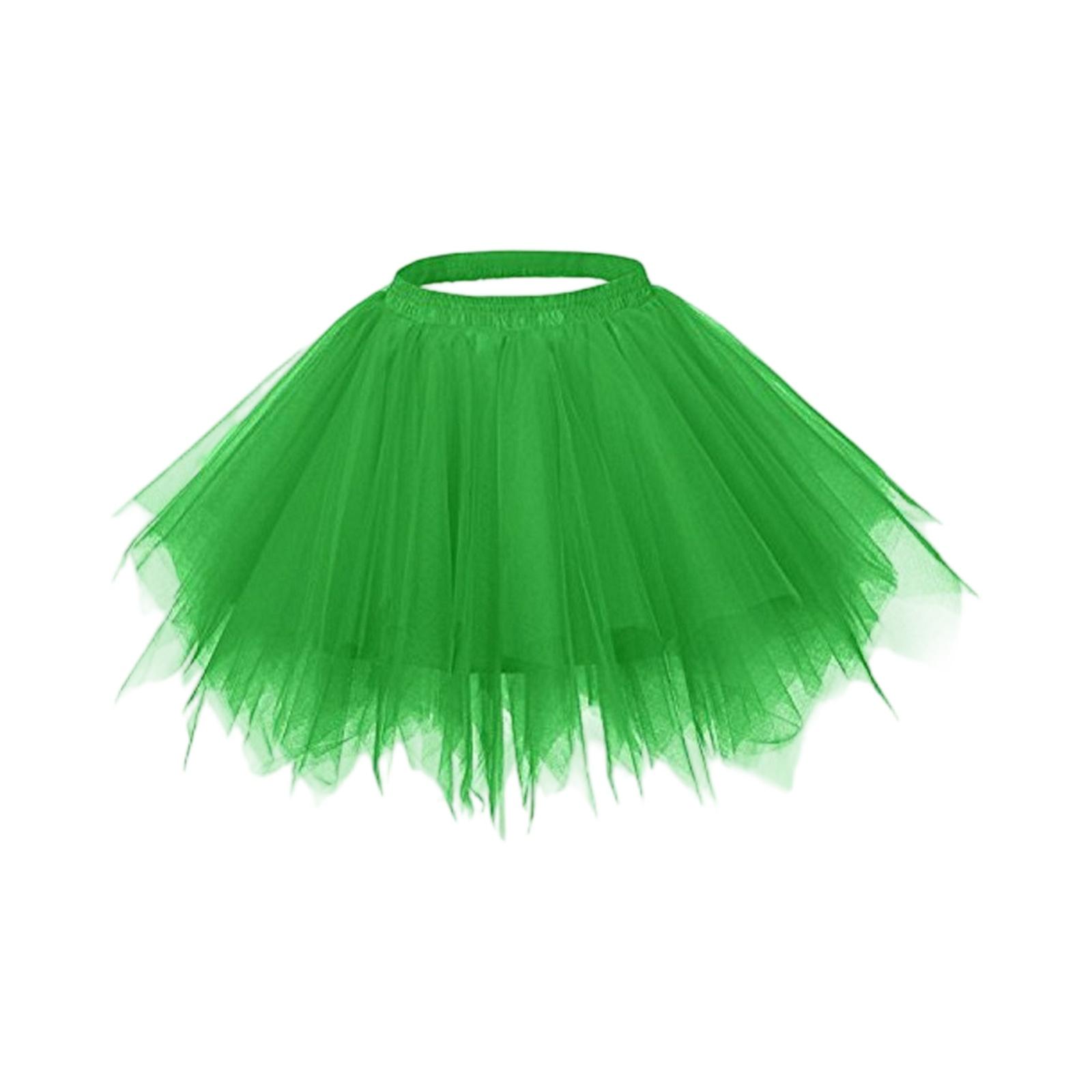 

Летняя детская и девичья сетчатая юбка-полутела 110 зелёный