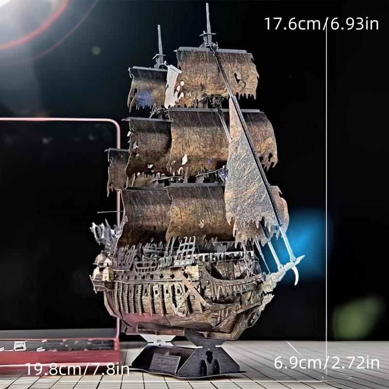 Precision Metal 3D Puzzle DIY Assembly Mechanical Model Creative Craft Ornament Home Decor Collectible.