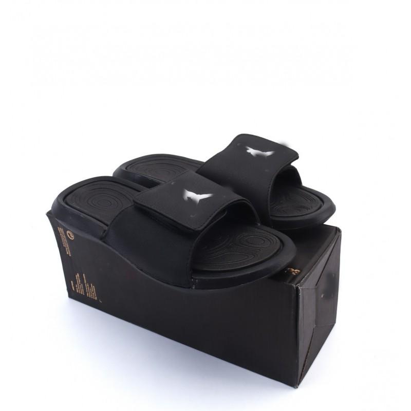 Adjustable Hook-and-Loop Slide Sandals Men Women Lightweight Cushioned PVC Sole Non-Slip Beach Casual Wear