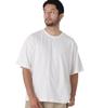 [Nano Universe] WEB Exclusive / USA Cotton X COOLMAX Wide T-Shirt, Short Sleeve, Men's XL, 030 White, 672-6224206