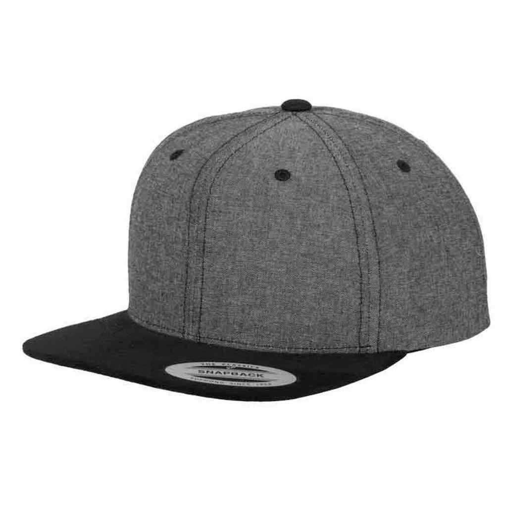 Flexfit Suede Snapback Cap