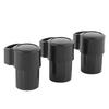 3PCS B Flat Alto Saxophone Plugs ABS Plastic Sax End Caps Bent Neck Key Protector Musical Instrument Parts