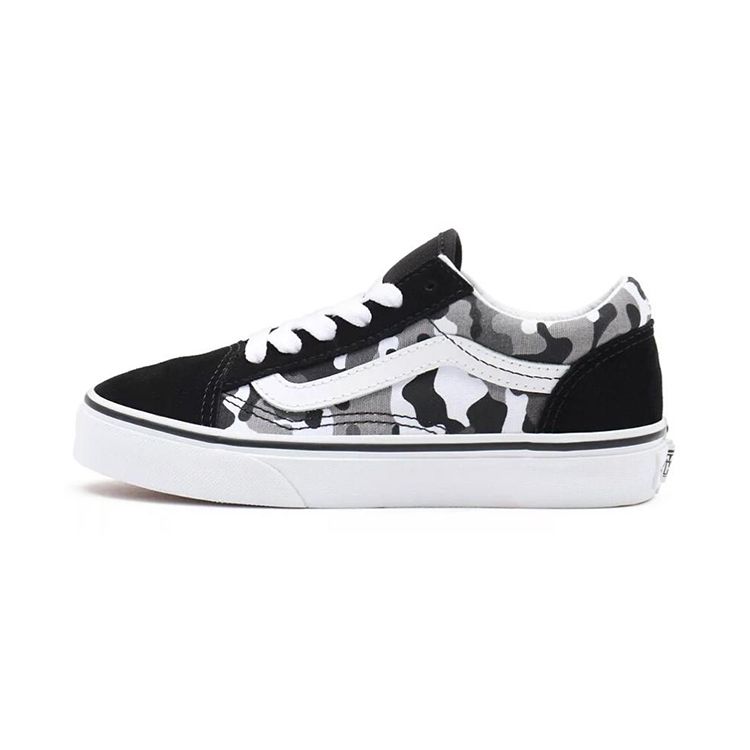 

Детские кроссовки Vans Old Skool Kids Primary Camo Black True-White VN000W9T9AI 34
