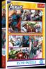 PUZZLE 2X70 ZOSTAŃ BOHATEREM AVENGERS 34439