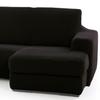 Sofaskins Sofa Cover - Black Sofa Cover | Short Left Arm Sofa Covers 210 - 340 Cm