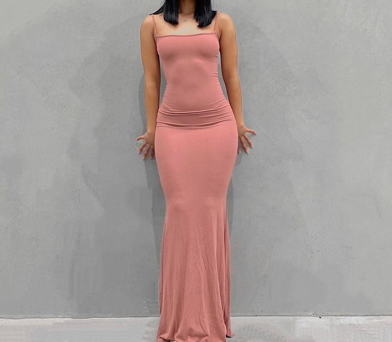 Strapless Dress, Women's Dress, Full-skirted Dress, Sexy And Form-fitting Long Dress