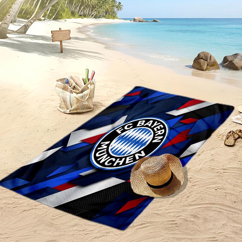 Bayern Munich Printed Beach Towel Quick Dry Soft TowelPortable Large Rectangular Beach Blanket for Travel Swimming Pool
