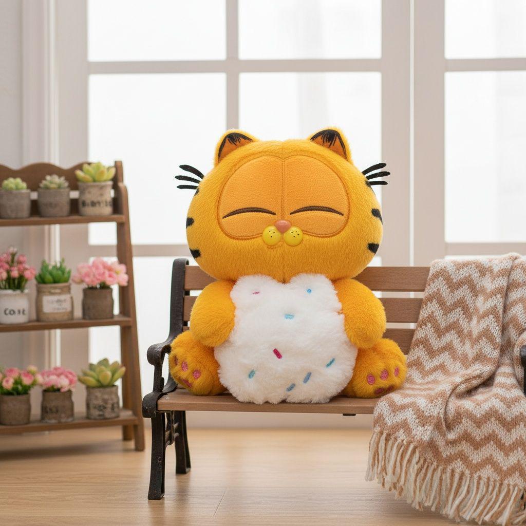 Squirtle The Garfield Show Stitch Plush Keychain With Aromatherapy Diffuser For Kids And Collectors