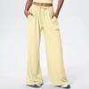 Side Pocket Wide Leg Pants Loose Casual Sports Pants Women's Elastic Drawstring Fitness Running Gym Yoga Women's Pant