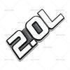 Car displacement standard 2.0L2.2L2.3L2.4L2.5L2.8L modified labeling