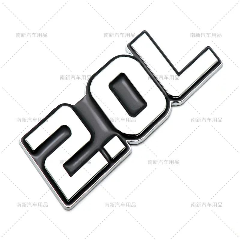 Car displacement standard 2.0L2.2L2.3L2.4L2.5L2.8L modified labeling