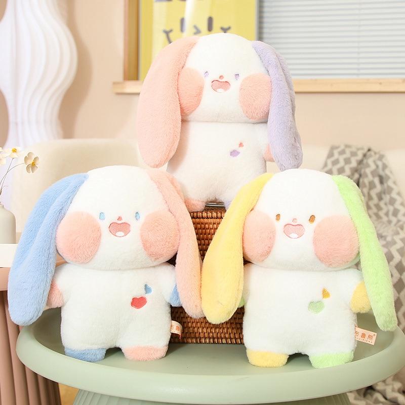 Adorable Bunny Plush Toy With Cute Puffed Cheeks For Kids' Gift