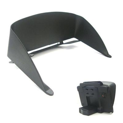 7 Zoll Auto GPS Sonnenschutz Navigator Licht Schild Kunststoff Schwarz Einfach zu installieren Langlebig Sonnenblende Abdeckung Auto Zubehör