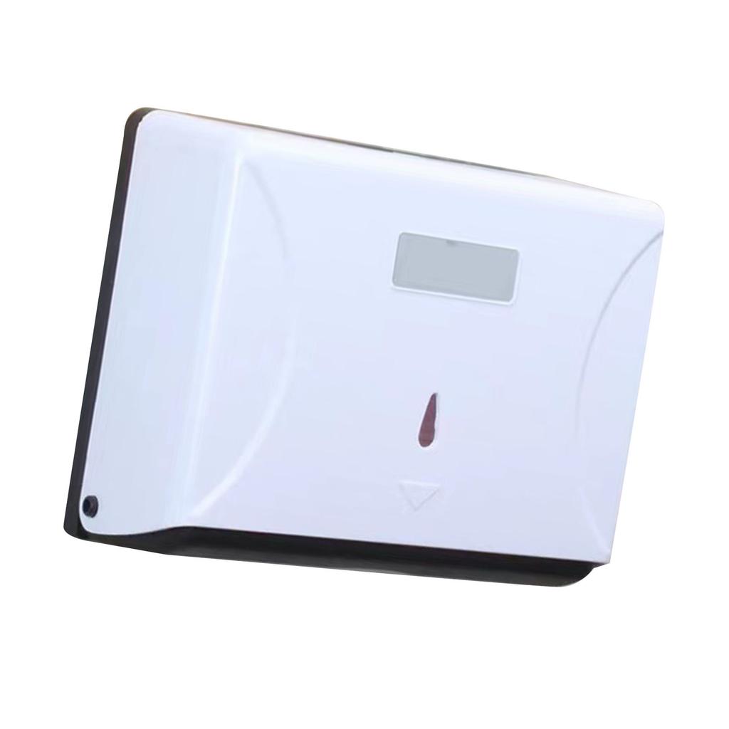 Tissue Box ABS Simple Large Capacity Space Saving Wall Mounted Tissue Holder for Hotel Toilet Home
