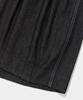 COLUMBIA UNIVERSITY All-Round Twotuck Denim Long Skirt_Black Jean