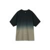 Adidas Originals X Hamcus Collaboration SS23 Gradient Crew Neck Short Sleeve T-Shirt Unisex Tops Charcoal-Black HY4192