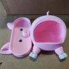 Large Capacity Pink Piggy Glasses Case PLA Small Items Organizers Eyewears Storage Box  Keys