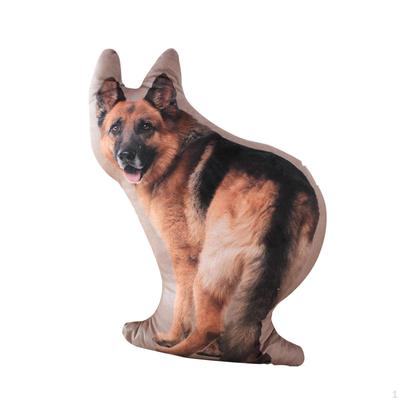 3D pes polštář objímající panenka plyšová zvířátka plyšová hračka na gauč kancelář obývací pokoj