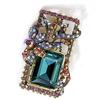 Foreign Trade Baroque Crystal Brooch Brooch Brooch Fashion Sweater Accessories Atmospheric Pin