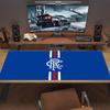Rangers FC Mauspads Großes Gaming-Tischkissen Rutschfest Laptop Tablet Großes Mauspads XXL Matte Mini-PC Spielmatte Mit Verriegeltem Rand