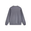 Li-Ning Badfive Letter Pullover Sweatshirt Men Sweatshirt Smoke-Gray AWDT463-9
