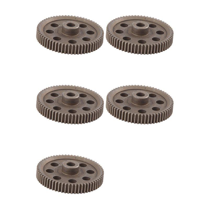 ABFU-5X Steel Spur Gear 64T 0.6 Module Diff Main Parts For Redcat Epx Pro HSP BRONTOSAURUS Exceed Infinitive