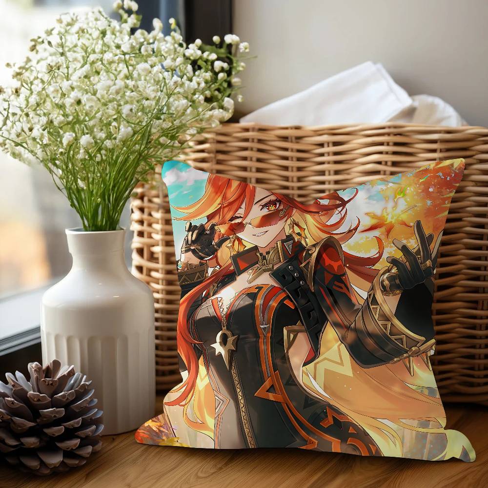 Mavuika Anime Personalized Pillow Dust Cover Bedroom Kids Party Decoration Pillowcase Birthday Children Gift