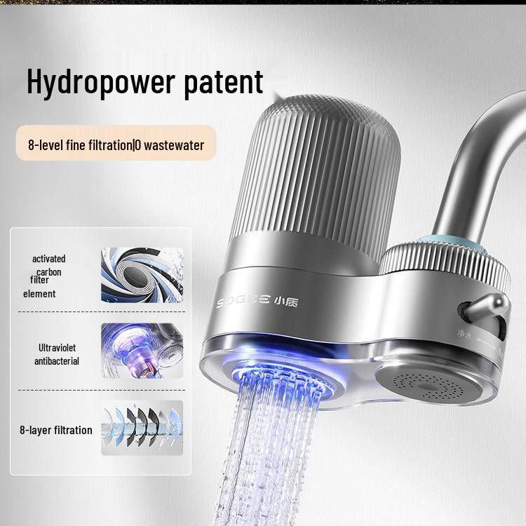 

Компактный очиститель водопроводной воды для удаления накипи и хлора для кухонных смесителей 1 Unit, 5 Filters LJ203