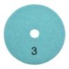 3PC Polishing Pads Granite Polishing Tool Pad Sanding Disc 4 Inch 100mm Dry/Wet Diamond 3 Step Polishing Granite Marble Disk