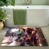 1pc, Floor Mat, Designed with Superhero & Classic  Heroes Theme, Multiple Sizes, Suitable for Living Room, Bathroom, Kitchen,