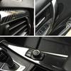 Glossy Carbon Fiber Car Headlight Tail-light Sticker Tint Vinyl Film Decal 150cm